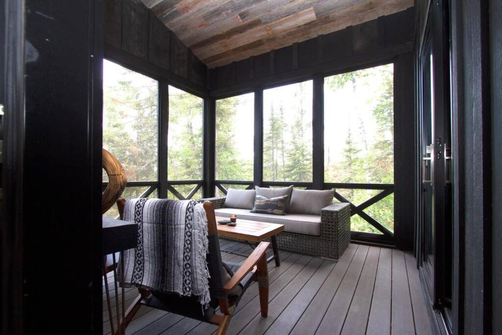 New Rustic Modern Cabin At Lutsen Mountains Exterior foto
